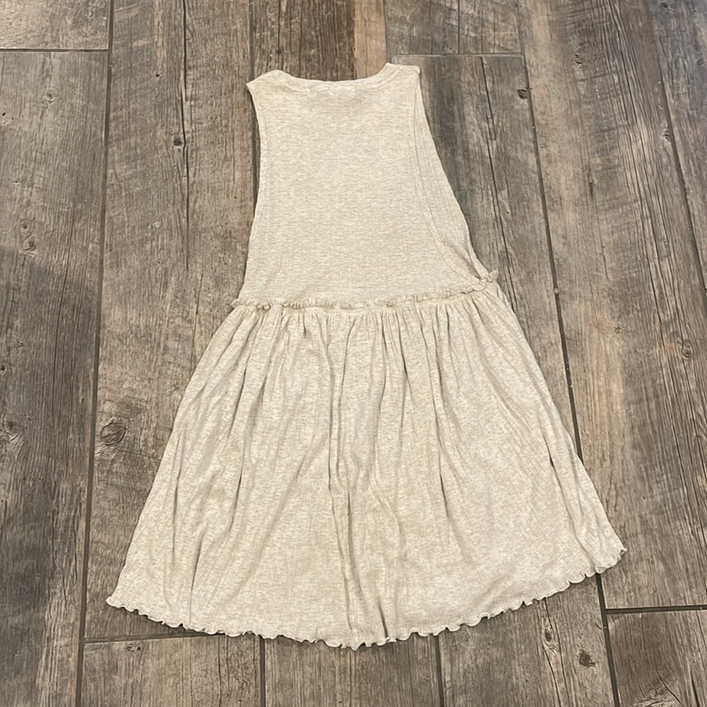 Free People beach, beige midi dress - Picture 5 of 6